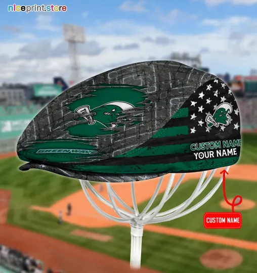 Discover Tulane Team Green Wave Jeff Cap Driving Cap Golf Cap Newsboy Cap Flat Cap
