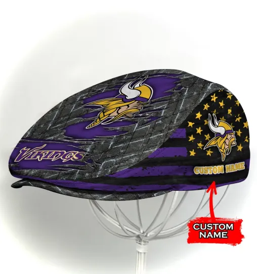 Discover Minnesota Team Viking*s Jeff Cap football Jeff Cap football Driving Cap Golf Cap For Men