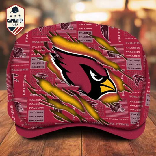 Discover Arizonna Fottbal Team Cardinals Jeff Cap football Jeff Cap Driving Cap Golf Cap