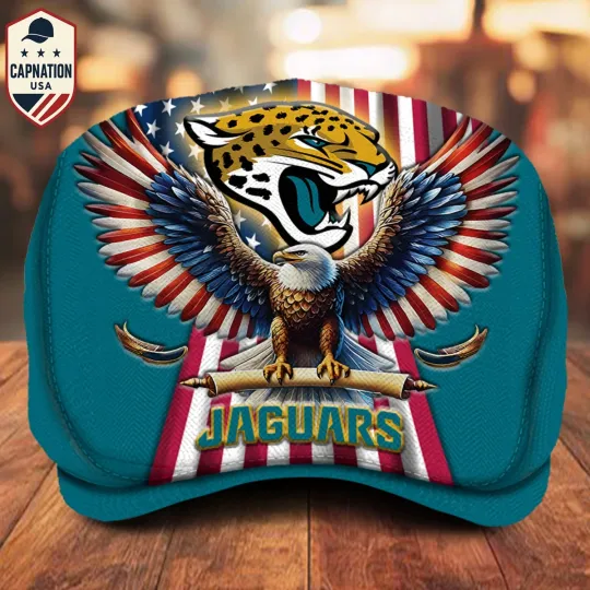 Discover Jacksonville-Jaguars Jeff Cap Personalized Name football Jeff Cap Driving Cap