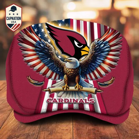 Discover Arizonna-Cardinals Jeff Cap Personalized Name football Jeff Cap Driving Cap Golf Cap4