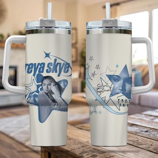 Discover Personalized Zombies 4 Nova Bright Cup, Custom Freya Skye Silent Treatment Tumbler with Name and Logo, Zombies Dawn Of The Vampires