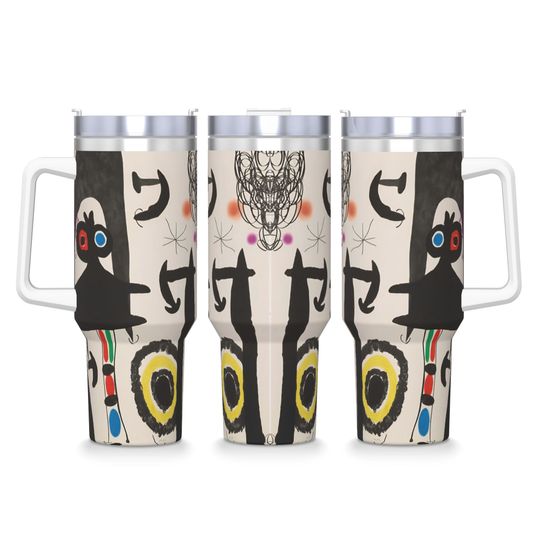 Discover Custom Pablo Picasso Art Tumbler  Cold Drink Water Bottle Insulated Stainless Steel Thermal Mug Custom DIY Travel Car Mugs