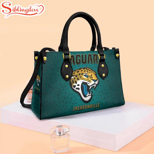 Discover football Jacksonville Jaguars Team Football Leather Handbag For Fans