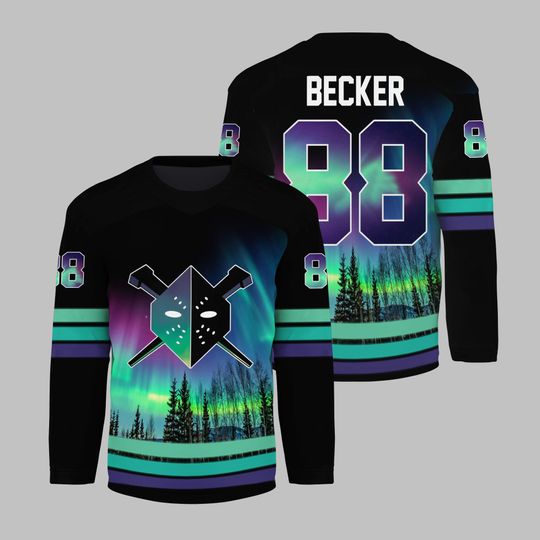 Personalized Wheeling Nailers Hockey Shirt Northern Lights Hockey Fan Apparel