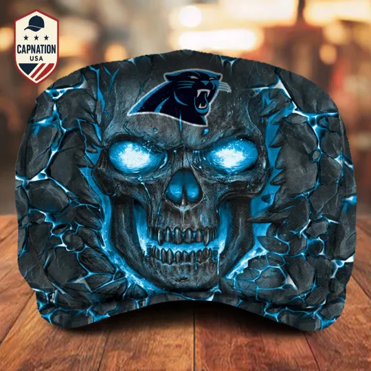 Discover Carolina Team Panthers Jeff Cap football Jeff Cap football Driving Cap football Golf Cap