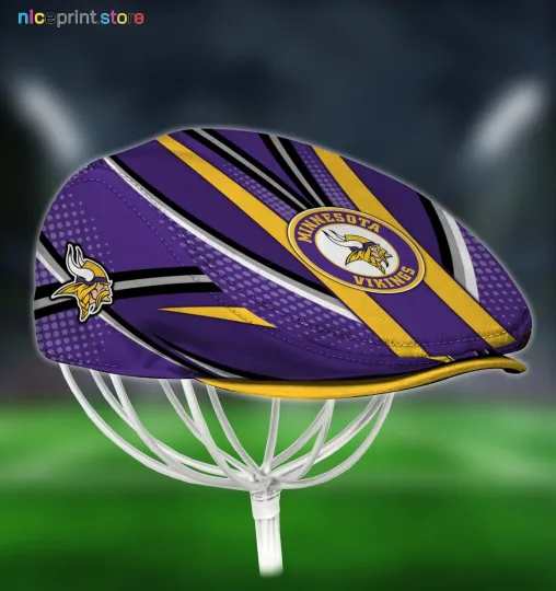 Discover Minnesota Team Vikings Jeff Cap football Jeff Cap Driving Cap Golf Cap For Men