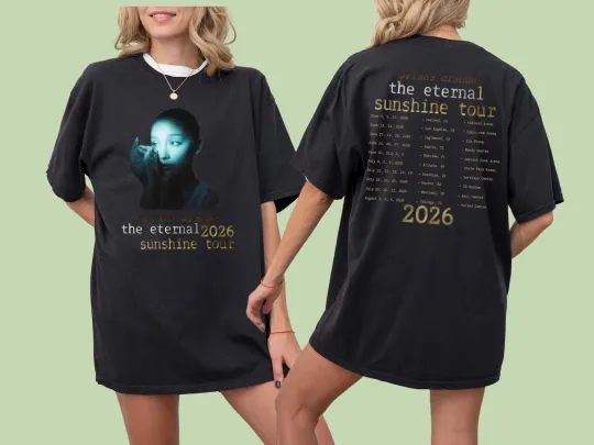 Ariana Eternal Sunshine 2026 Tour T-Shirt