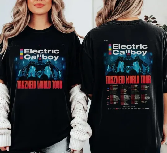 Discover Electric Callboy Tanzneid World Tour 2025–2026 T-Shirt