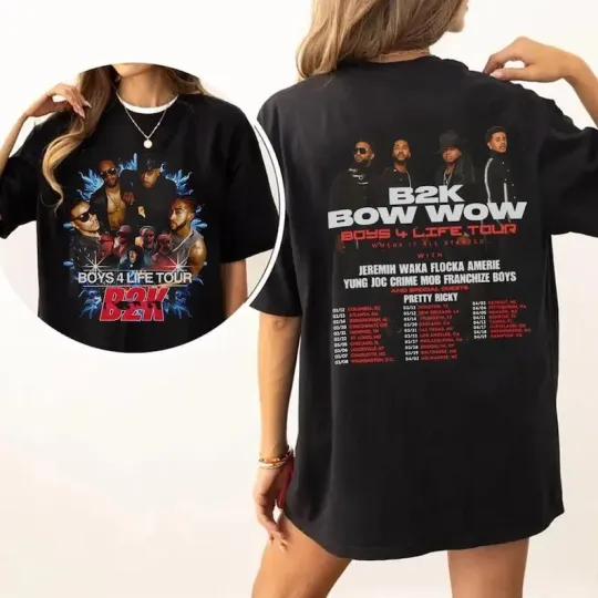 Discover B2K Bow Wow Shirt – Boys 4 Life Tour 2026 T-Shirt