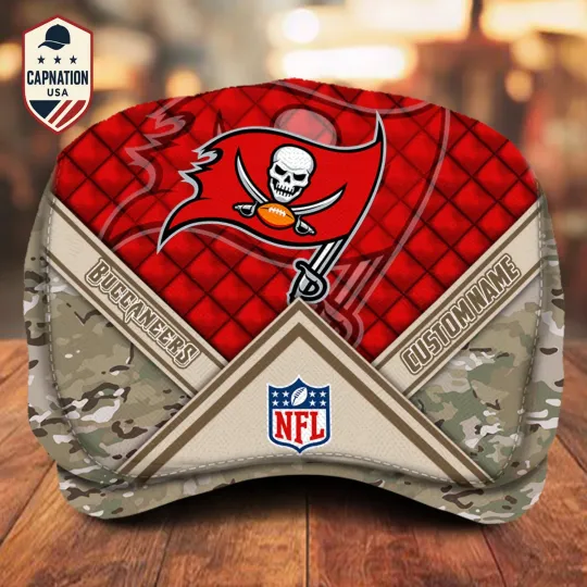 Discover Tampa Bay-Buccaneers Jeff Cap football Newsboy Cap Flat Cap football Golf Cap For Men