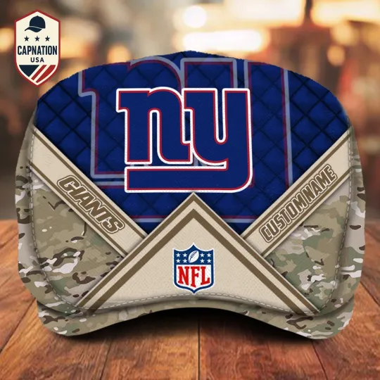 Discover New York Team Giants Jeff Cap Giants Newsboy Cap Flat Cap football Golf Cap For Men