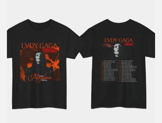 Ld ga The Mayhem Ball Tour 2026 T-Shirt