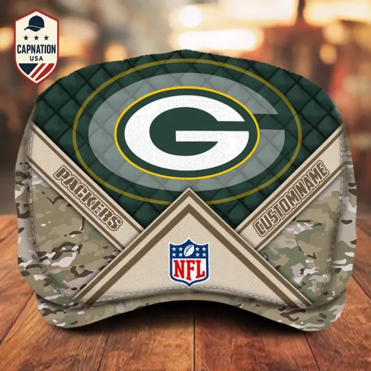 Green Bay-Packers Jeff Cap Packers Newsboy Cap Flat Cap football Golf Cap For Men