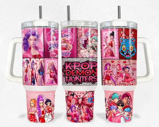 Discover K-Pop Demon Hunters 40oz Tumbler, Gift For Fans