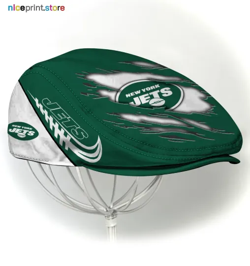 Discover New York Team Jets Jeff Cap football Jeff Cap football Driving Cap, football Golf Cap