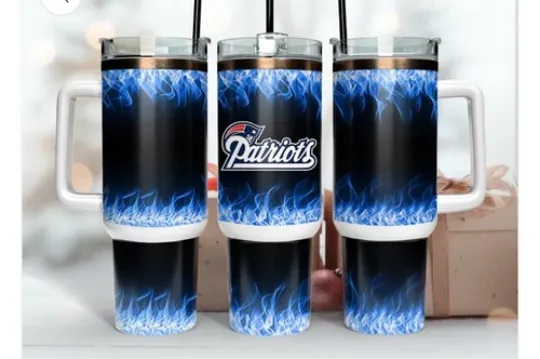Discover New England Football 40oz Tumbler, Gift For Fans