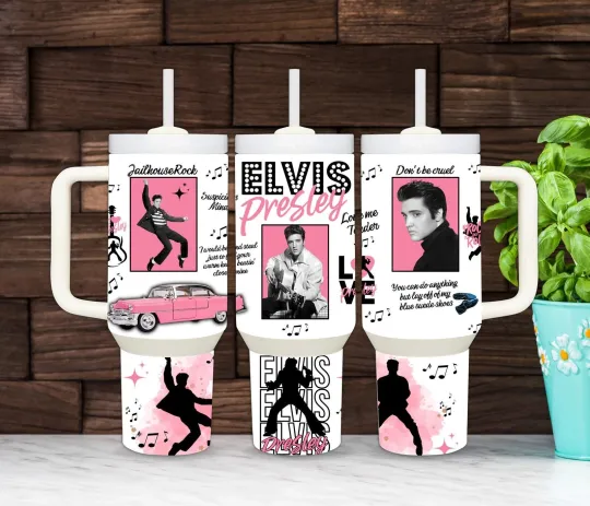 Discover Elvis Presley 40oz Tumbler