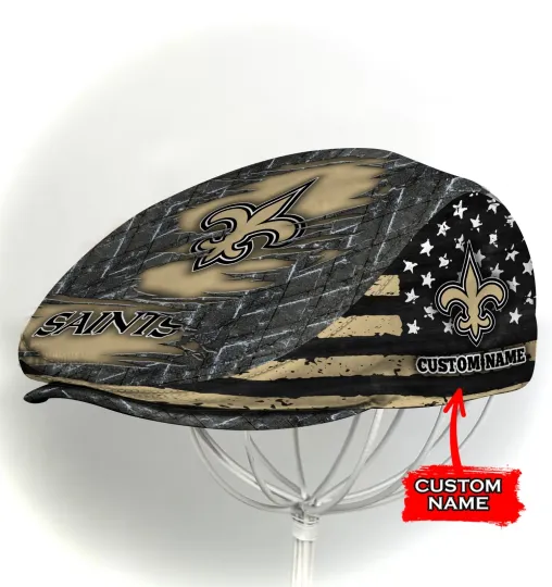 Discover New Orleans Team Saint*s Jeff Cap football Jeff Cap football Driving Cap football Golf Cap