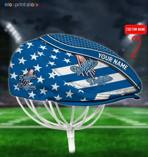 Discover Los Angeles Team Dodgers Jeff Cap Jeff Cap Driving Cap Golf Cap Flat Cap