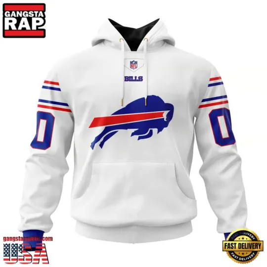 Discover Buffalo Football Color Concept Modern 3D All Over Print Hoodie