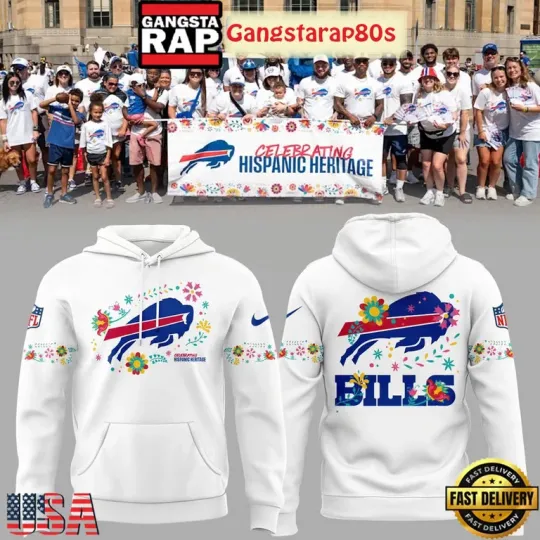 Discover Buffalo Hispanic Heritage Celebration 3D All Over Print Unisex Hoodie