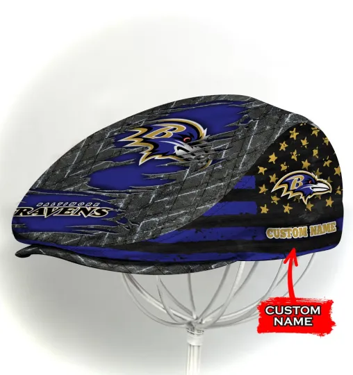 Discover Baltimore Team Ravens Jeff Cap football Driving Cap football Golf Cap For Men
