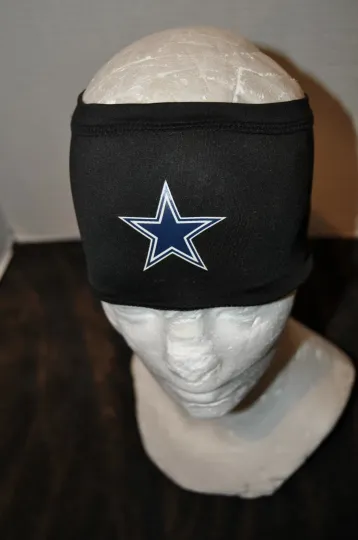 Discover 2021 Dallas Cowboys New Era Black Training Camp Headband New Men's Sizes S-L