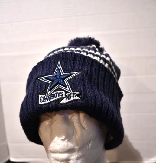 Discover Dallas Cowboys New Era Navy/Gray Men's L/XL Beanie New with out tag