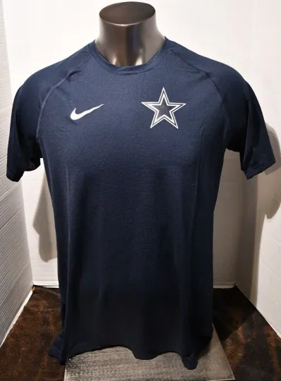 Discover Dallas Cowboys football Nike On Field Compression Shirt Navy L- XXL New Open Package