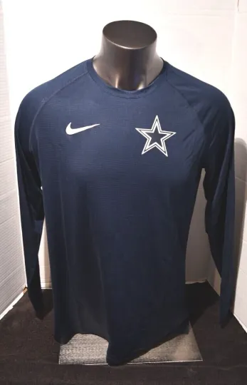 Discover Dallas-Cowboys Nike On Field Navy Compression Shirt Long Men's  L- 3XL NIP