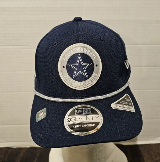 Discover New Era 9seventy Dallas Cowboys football Football Cap Hat Men's Stretch-Snap NWT