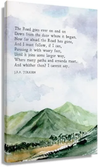 Discover Jrr Tolkien Quote Wall Art Prints Canvas Painting on Canvas Wall Pictures