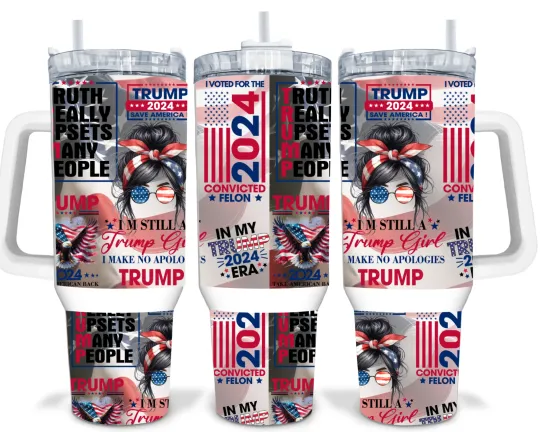 Discover Trump 40oz Tumbler, Gift For Fans