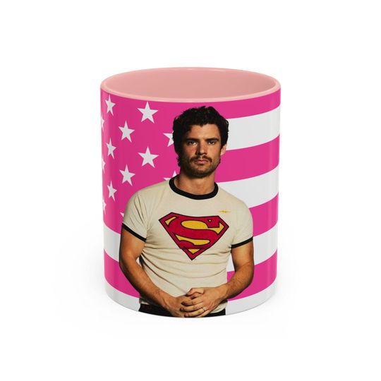 Discover David Corenswet Accent Coffee Mug