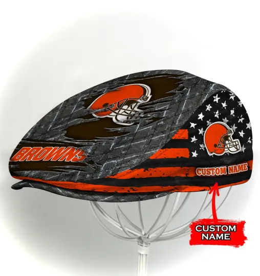 Discover Clevelan Team Browns Jeff Cap football Jeff Cap football Driving Cap football Golf Cap For Men