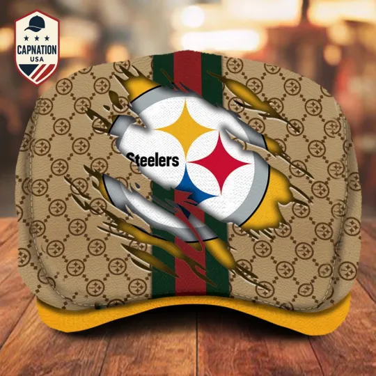 Discover Pittsburgh Team Steeler Jeff Cap football Jeff Cap football Driving Cap, football Golf Cap9