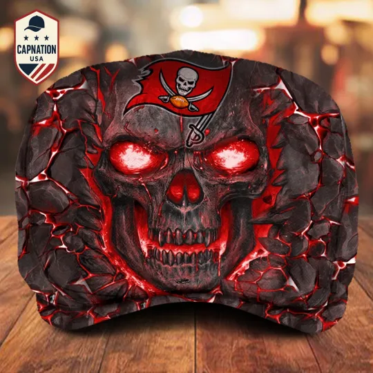 Discover Tampa Bay Team Buccaneers Jeff Cap football Jeff Cap football Driving Cap football Golf Cap M7