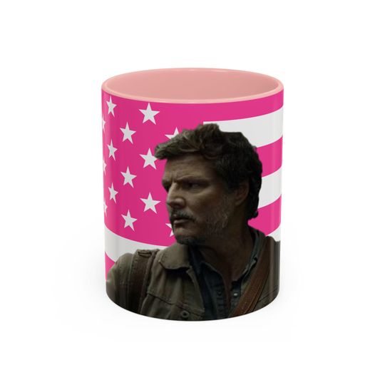 Pedro Pascal as Joel Miller Meme Accent Mug