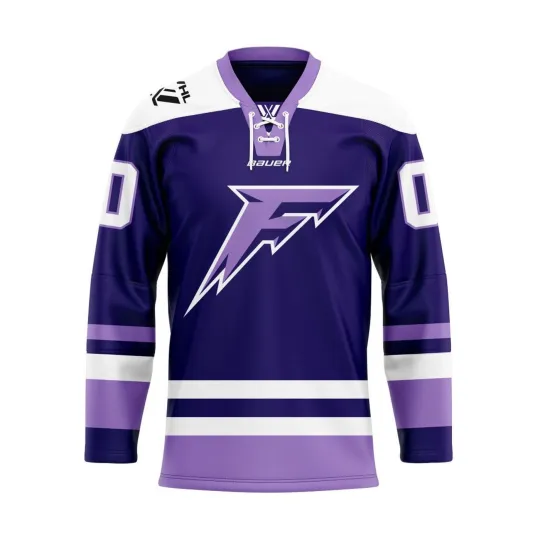 Discover Personalized Minnesota Frost 2025/26 Home Lace Hockey Jersey Men's Fan Gear