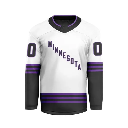 Discover Minnesota Frost 2023-2024 Men's Away Hockey Jersey - Personalized Fan Gear