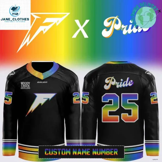 Discover Personalized Minnesota Frost Pride Month 2025 Men's Hockey Jersey Unisex Fit