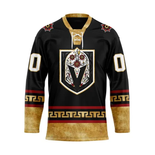Discover Personalized Vegas Golden Knights 2025/26 Hispanic Heritage Lace Hockey Jersey