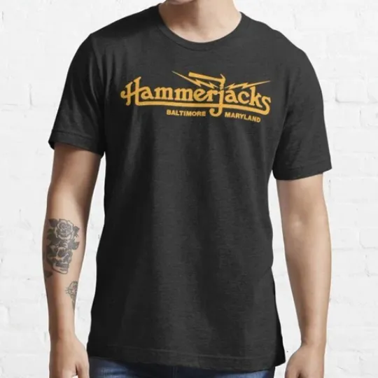 Discover Hammerjacks 70s Essential T-Shirt