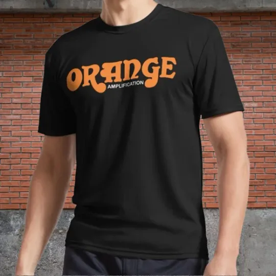 Discover Orange Amplification Classic Active 2 Logo Men's T-Shirt Funny Size S to 5XL