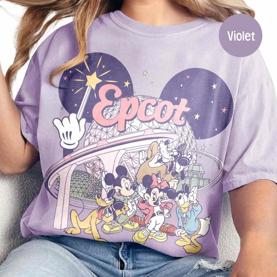Discover Disney Epcot 2025 Shirt, Disney Epcot Matching Shirt, Disney Family Matching Shirt, Disney Epcot Name Shirt, Disney World Traveler Shirt