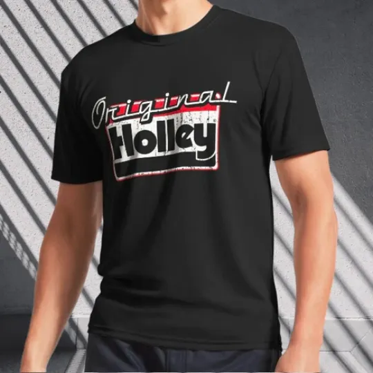 Discover ORIGINAL HOLLEY Active T-Shirt Logo Men's T-Shirt Funny Size S to 5XL