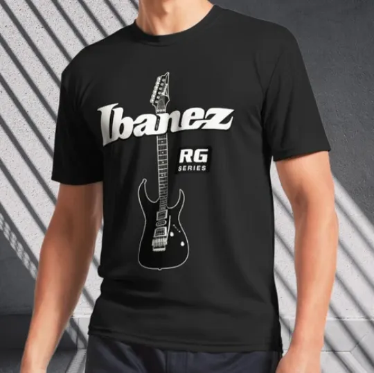 Discover IBANEZ GUITARS T-Shirt Active T-Shirt Logo Men's T-Shirt Funny Size S to 5XL