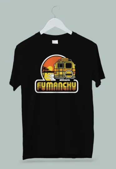 Discover Fu Manchu New Van T-Shirt S-5XL