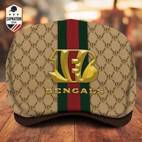 Discover Cincinnati Team Bengals Jeff Cap football Jeff Cap football Driving Cap, football Golf Cap